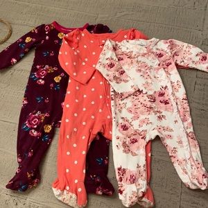 Bundle of (3) 6-9 month sleepers